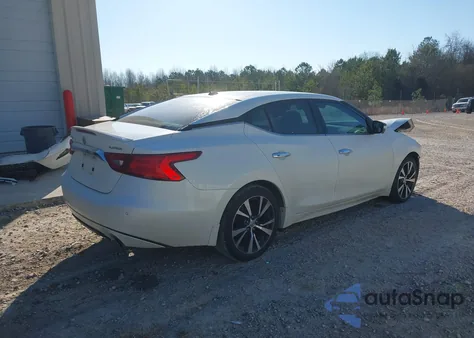 2017 Nissan Maxima 3.5 Platinum из США, поврежденный, VIN 1N4AA6AP9HC373683